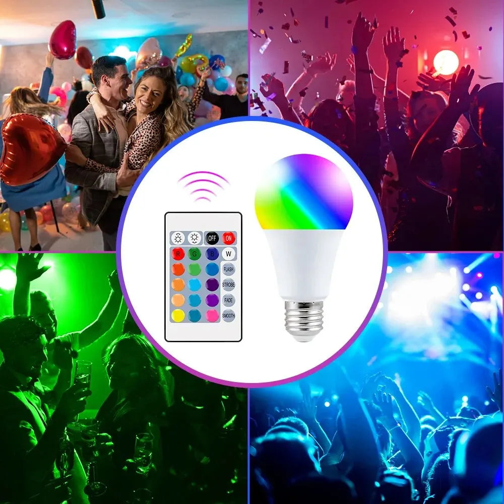 Bec LED RGB | 16 Culori